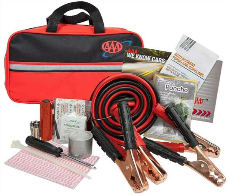 Amazon.com_ Lifeline AAA Premium Road Kit, 42 Piece Emergency Car Kit with Jumper Cables, Flashlight